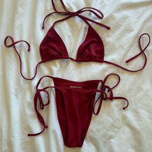 PacSun Red Bikini Set NWOT